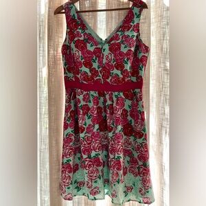 Vineyard Vines Kentucky Derby Run For The Roses Dress